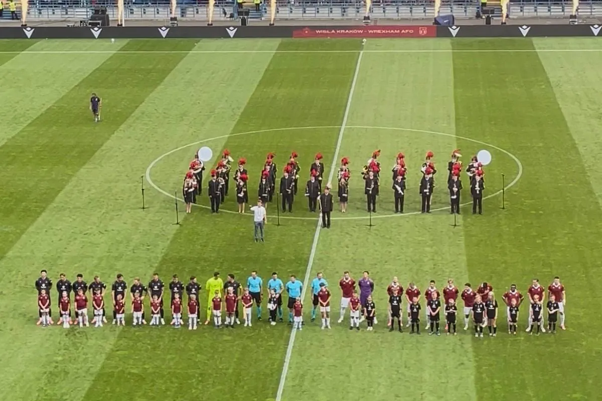 Mecz Wisła Kraków-Wrexham