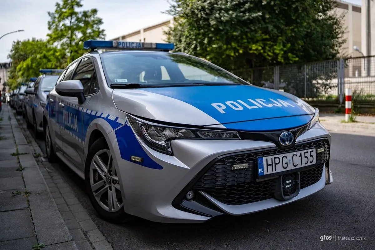 Radiowóz policji