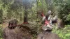 Tragedia podczas transportu drewna. Mężczyzna zginął w pod traktorem