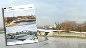 „Czy ten projekt wygrałby konkurs?” Testy kładki znów podzieliły Kraków