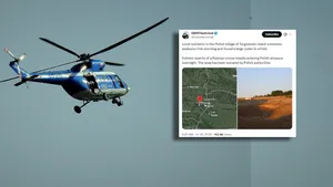Potężny huk, 10-metrowy krater i syreny. Obiekt spadł około 120 km od Małopolski