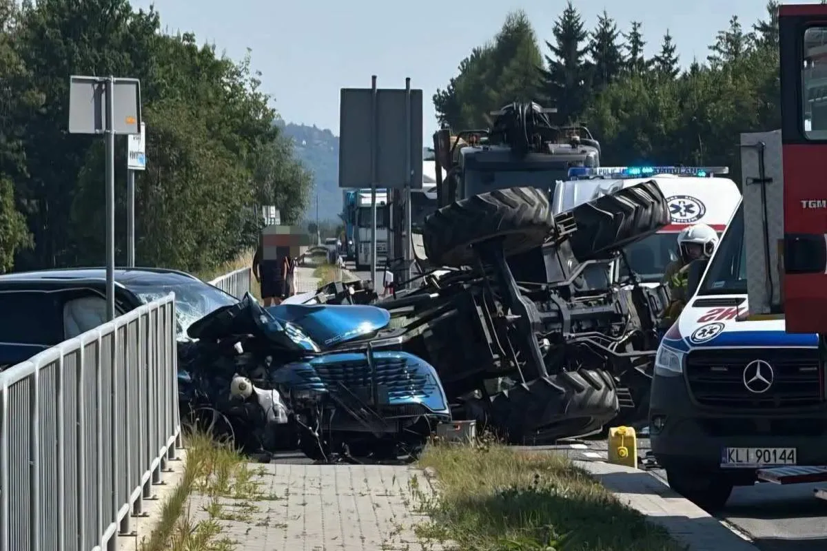Wypadek pod Tymbarkiem 