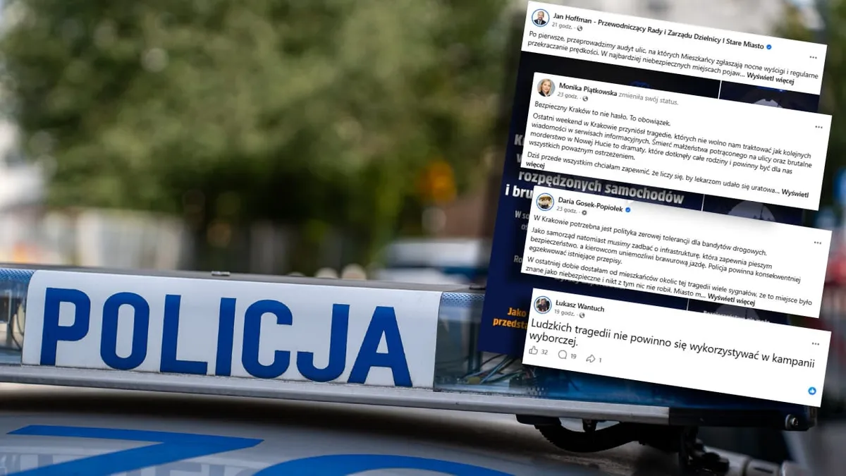 Posty kandydatów na prezydenta Krakowa 