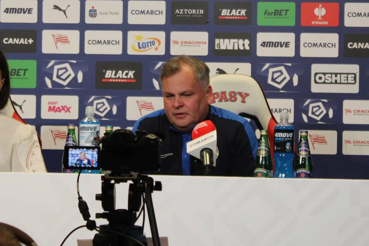 Trener Puszczy Niepołomice Tomasz Tułacz 
