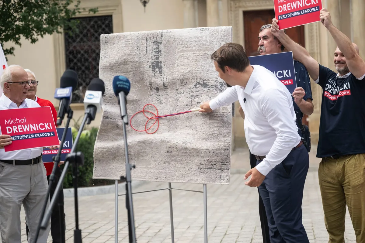 Michał Drewnicki rozpoczął kampanię przed magistratem 