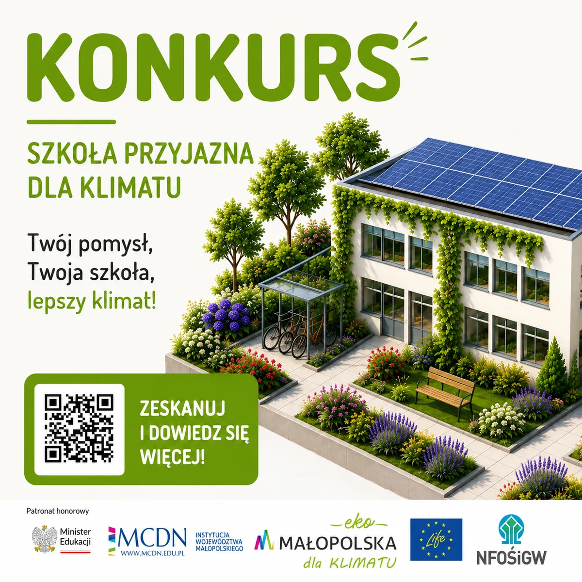 Szkoła przyjazna dla klimatu – konkurs dla małopolskich szkół