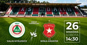 Gratka dla kibiców z Myślenic. Dalin zagra ze słynnym rywalem na otwarcie stadionu