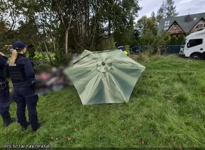 Pożar przyczepy kempingowej w Zakopanem. Nie żyje jedna osoba
