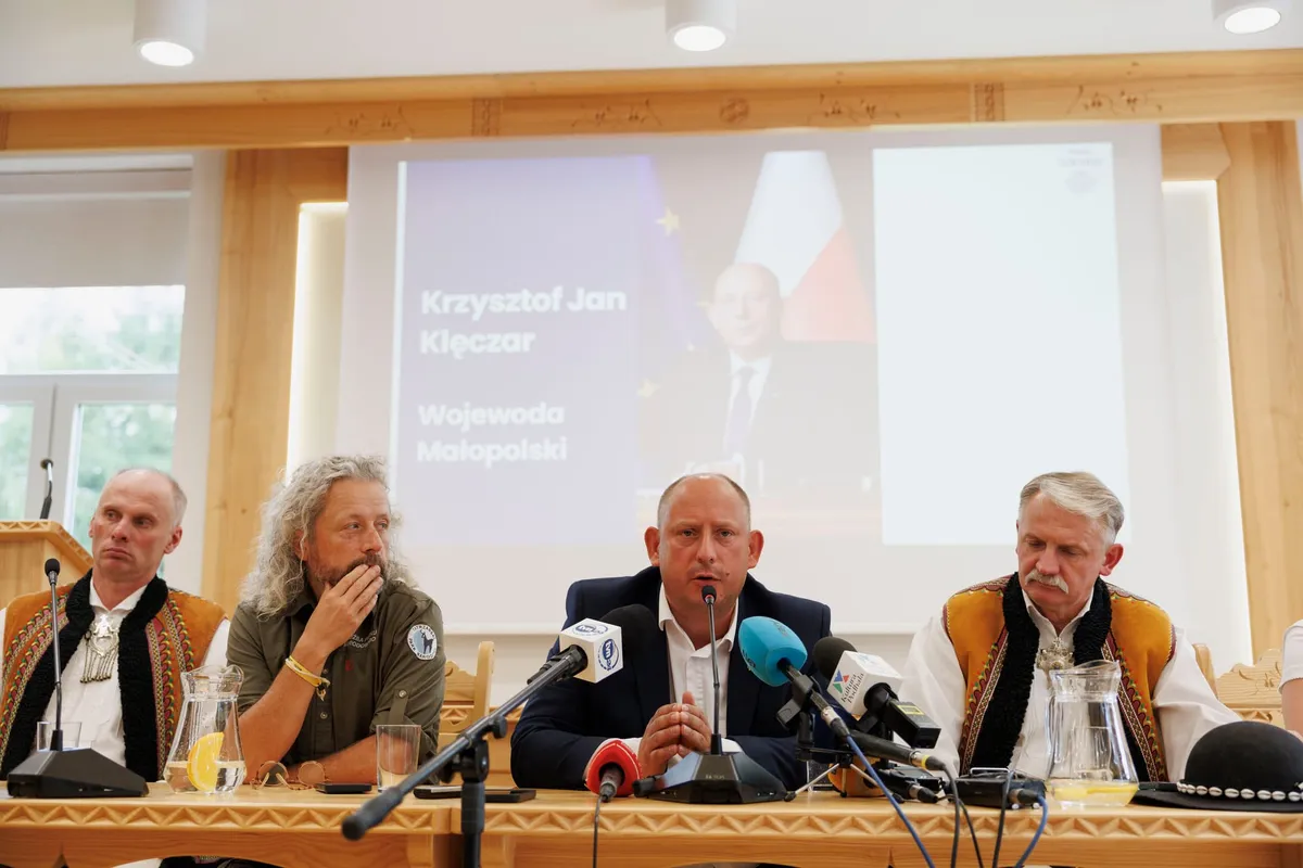 Wojewoda Krzysztof Klęczar w Zakopanem