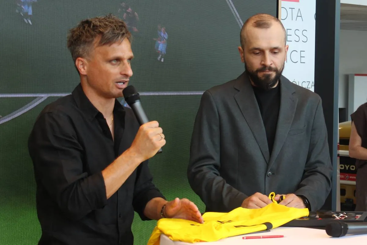 Od lewej: Sławomir Peszko, Łukasz Ścigalski