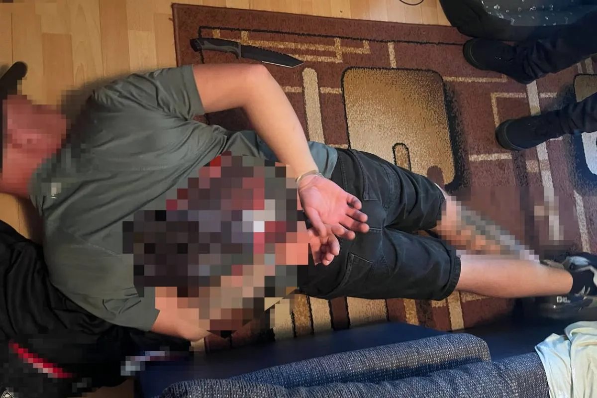 Zatrzymany agresor