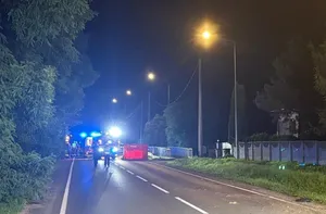 Tragiczny finał wyprzedzania w Małopolsce. Nie żyje młody mężczyzna