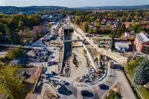 Obwodnica Zabierzowa nabiera kształtów. Kierowcy wciąż muszą liczyć się z utrudnieniami