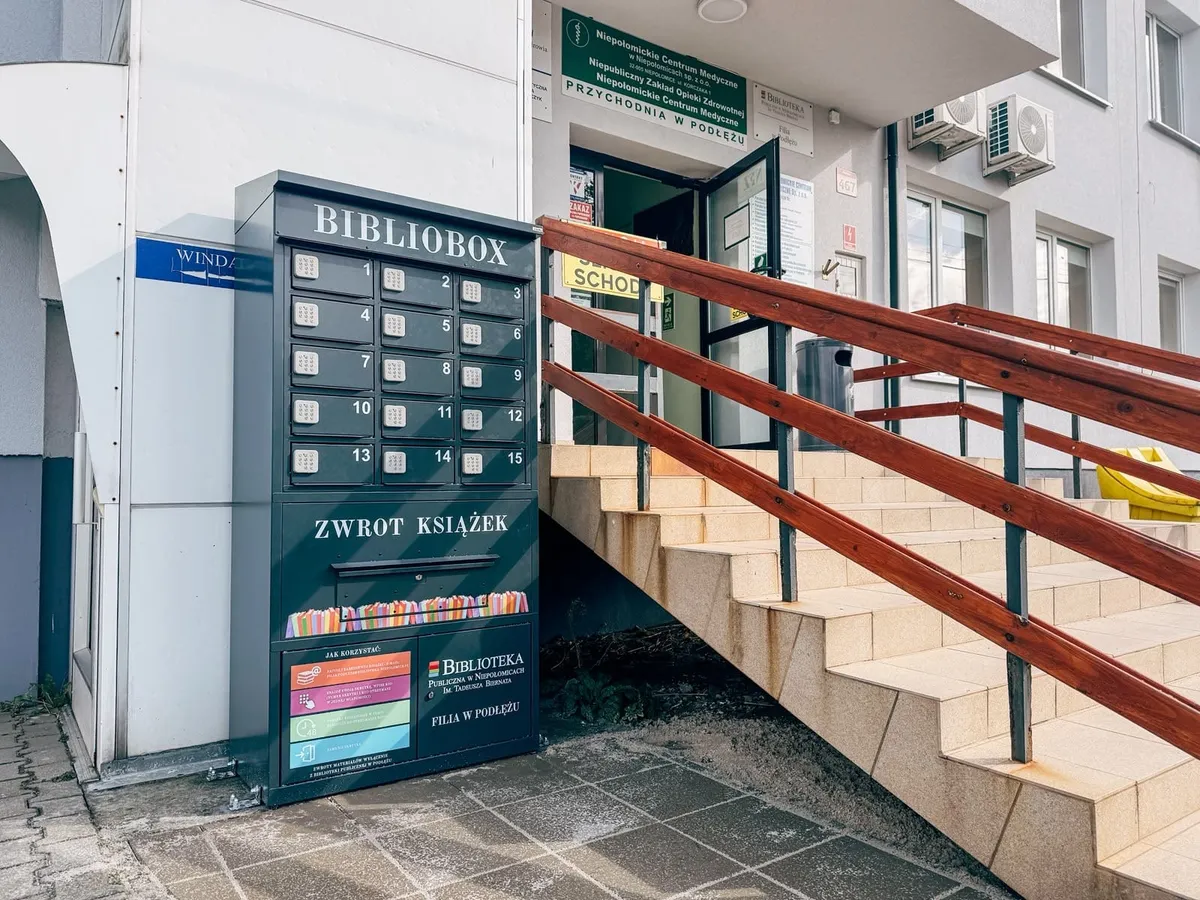 Bibliobox w Podłężu