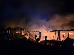 Tragiczna noc w Lipnicy Dolnej. Ogień strawił budynek ze zwierzętami