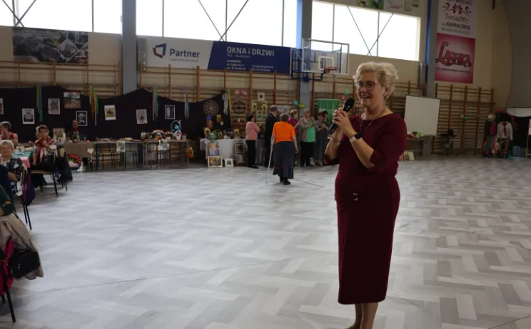I wicewojewoda małopolska Elżbieta Achinger na spotkaniu z seniorami