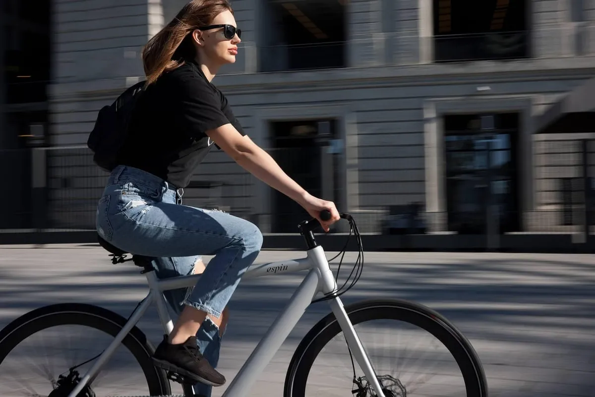 Rowerzystka 