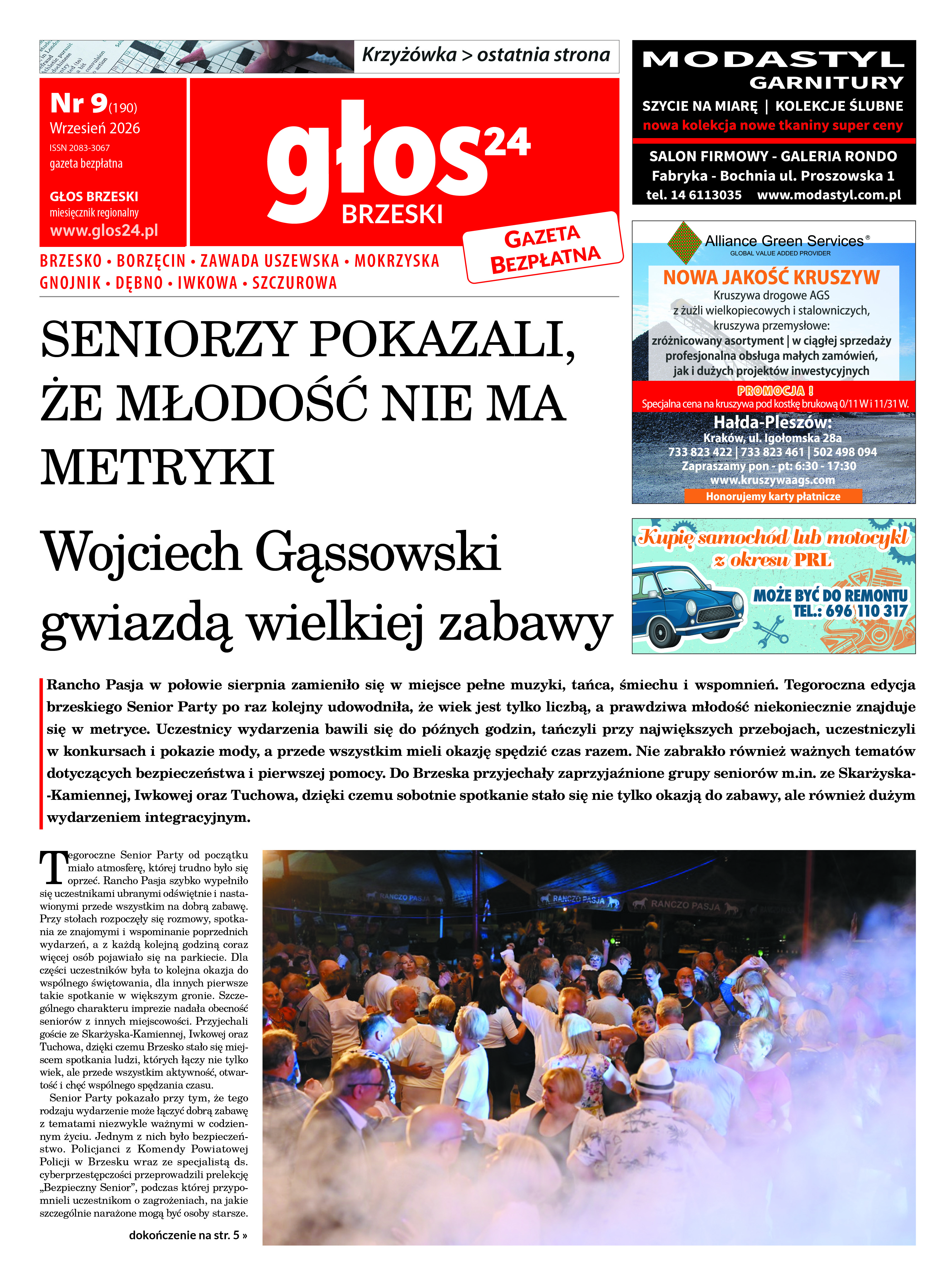 Okładka: Głos Brzeski – Wrzesień 2026