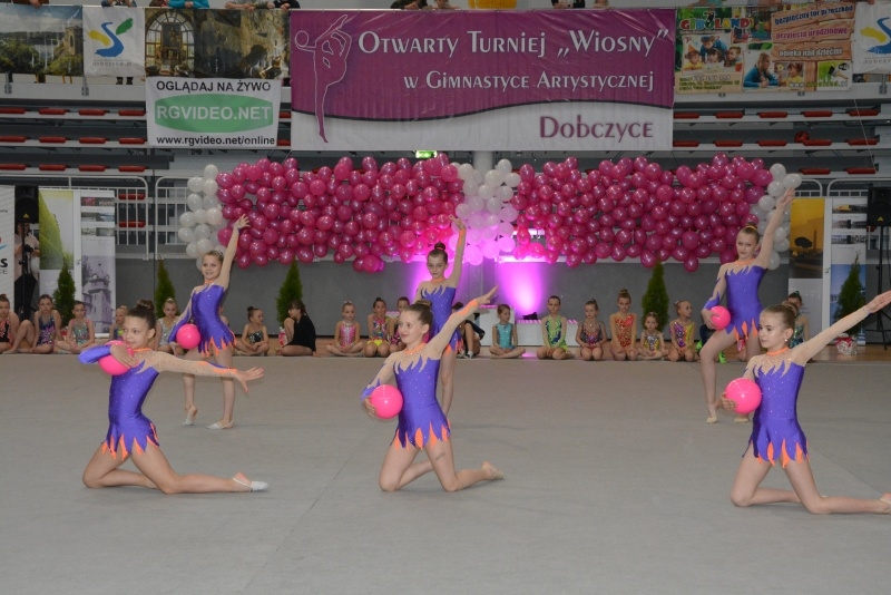 Dobczyce: IV Otwarty Turniej Wiosny w Gimnastyce Artystycznej za nami