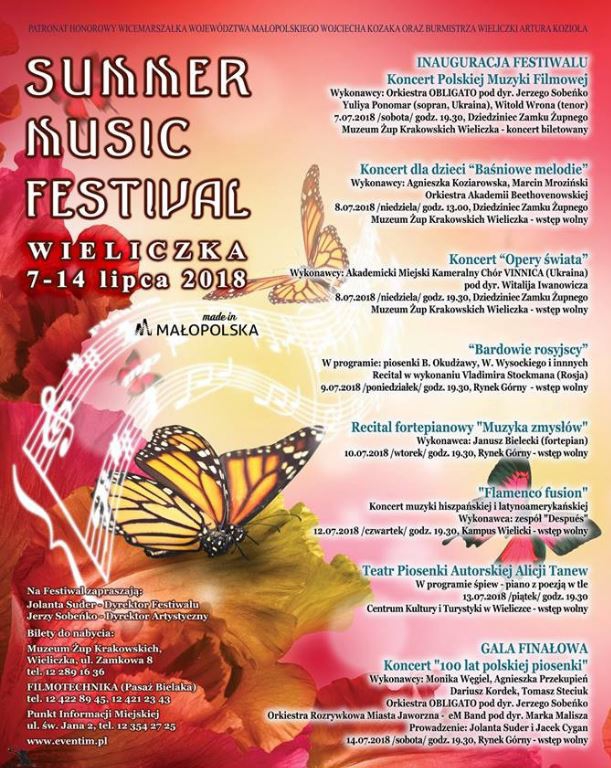Wieliczka: Summer Music Festival Wieliczka 2018
