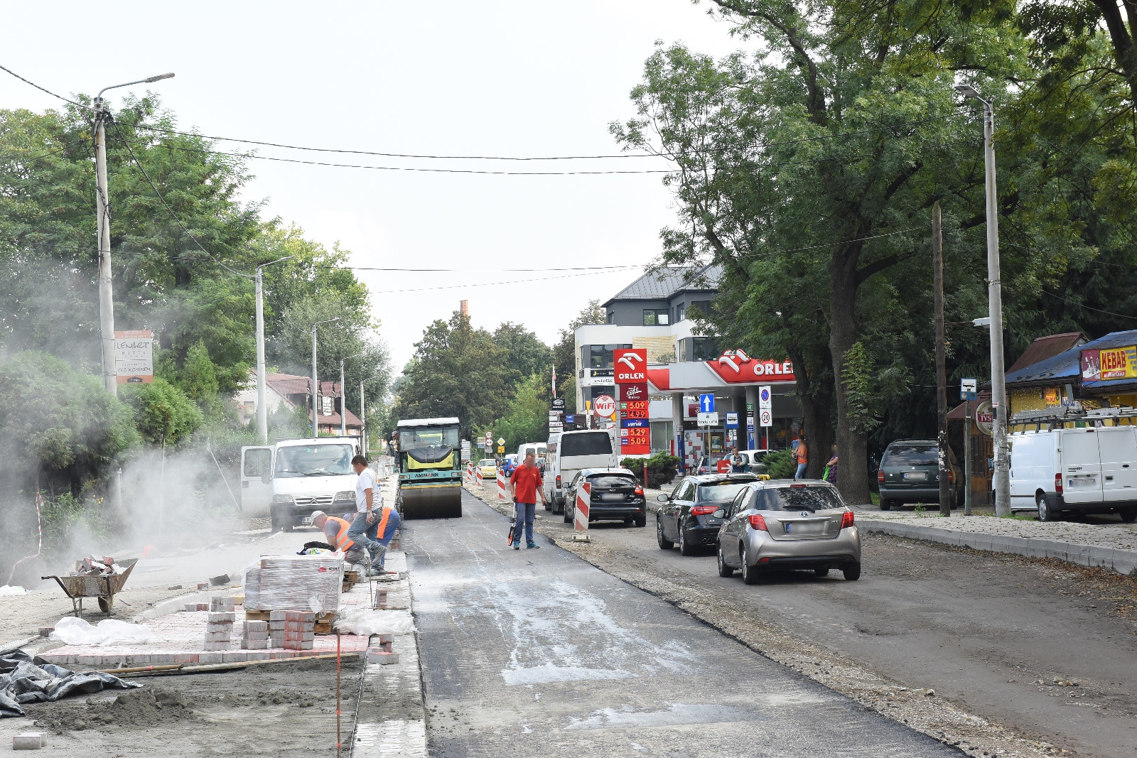 Wieliczka: przebudowa ul. Krakowskiej wraz z budową rond