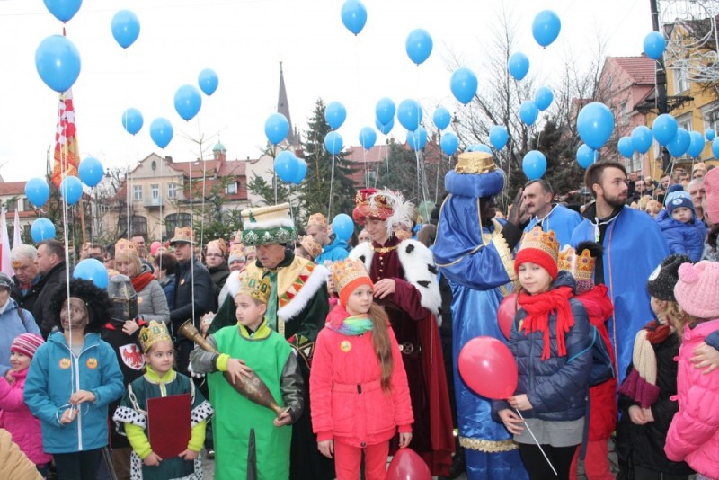 Orszak Trzech Króli w Myślenicach