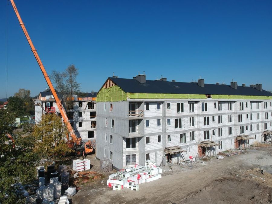 Rośnie osiedle komunalne Przyzby-Zalesie