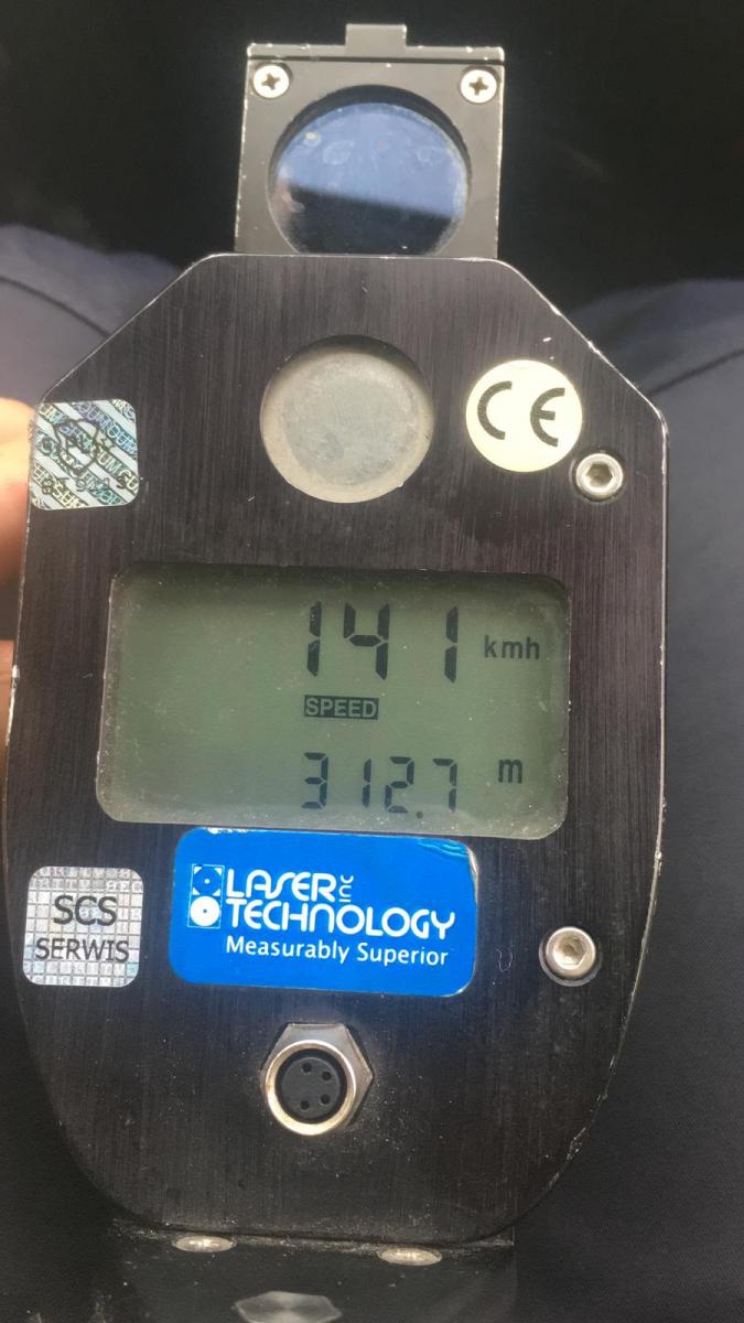 Dąbrowa Tarnowska: pędziła 141 km/h w obszarze zabudowanym