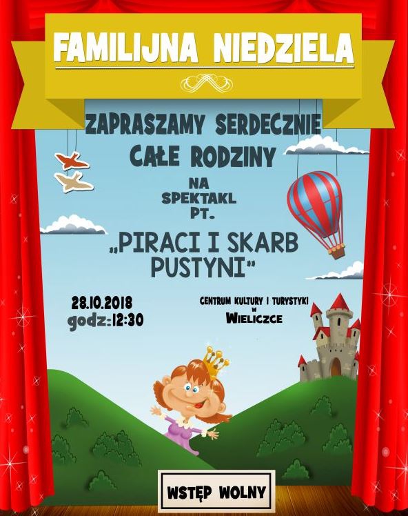 CKiT: FAMILIJNA NIEDZIELA: Piraci i skarb pustyni
