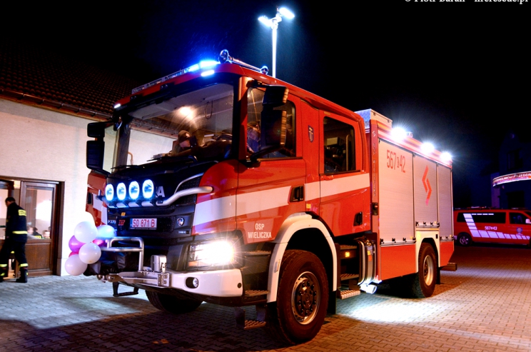 Scania P370 XT 4x4 już w OSP Wieliczka
