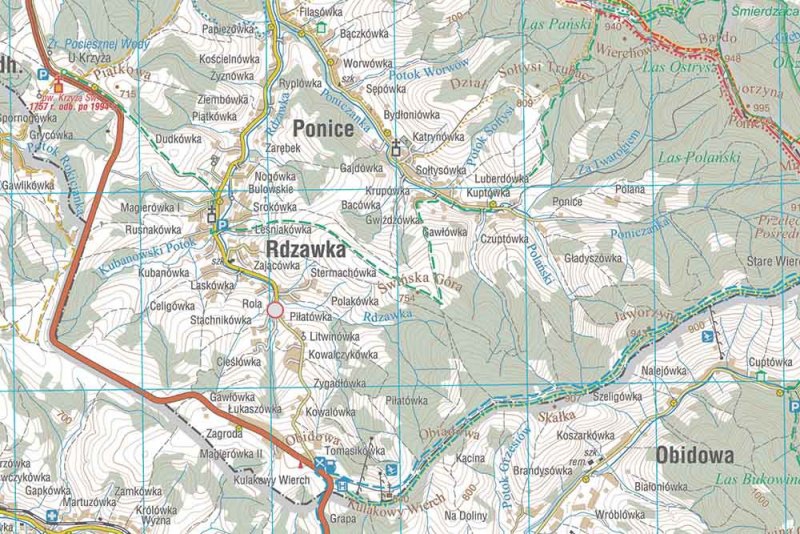 Utrudnienia drogowe w Rdzawce