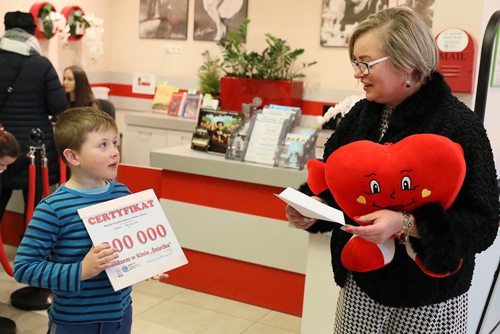 Rabka-Zdrój: 200 000. widz w kinie "Śnieżka"