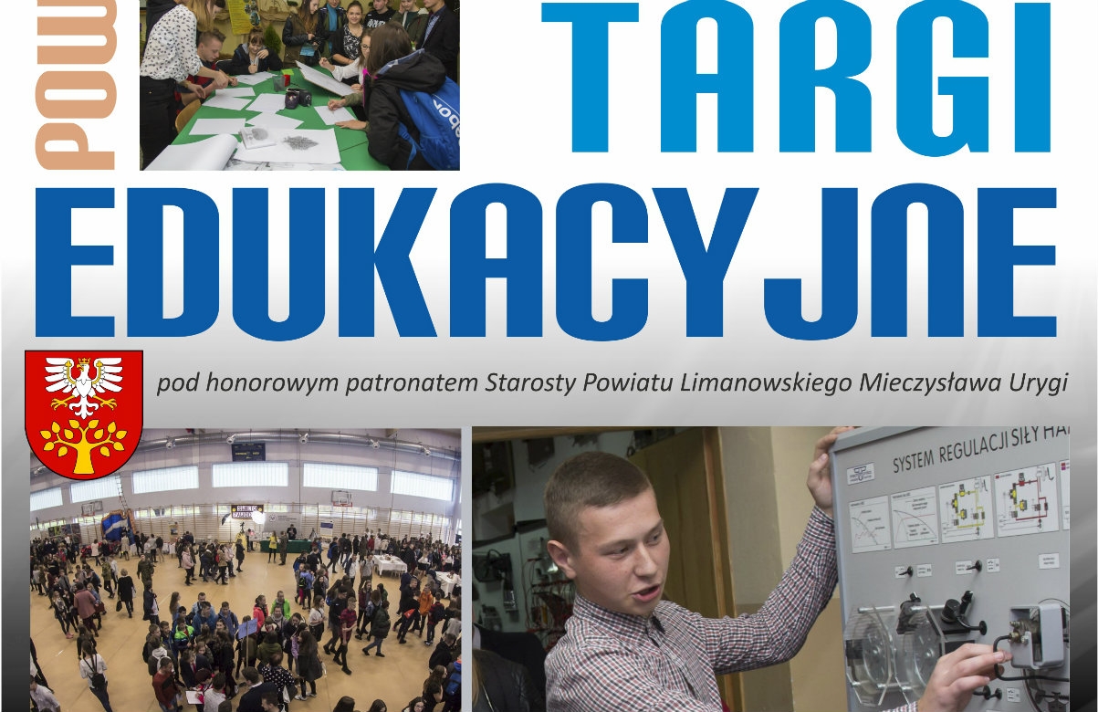 Zapraszamy na Powiatowe Targi Edukacyjne w ZSTiO w Limanowej