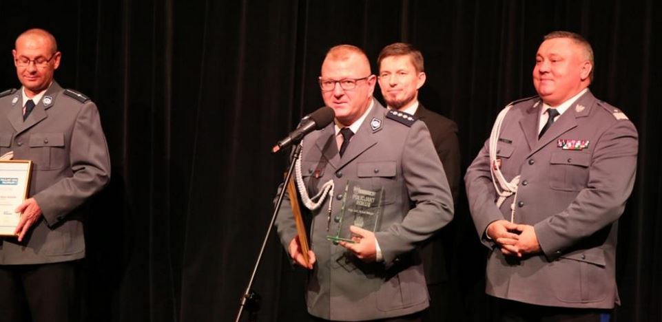Policjantem Roku 2018 został funkcjonariusz brzeskiej jednostki
