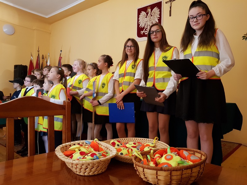 Książ Wielki - wizyta uczniów na sesji Rady Gminy