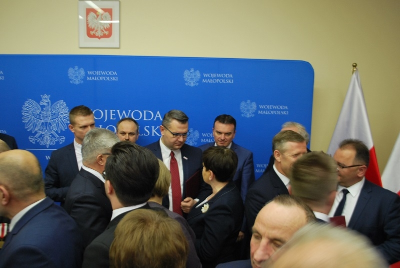 Pół miliona złotych dla Myślenic od MSWiA
