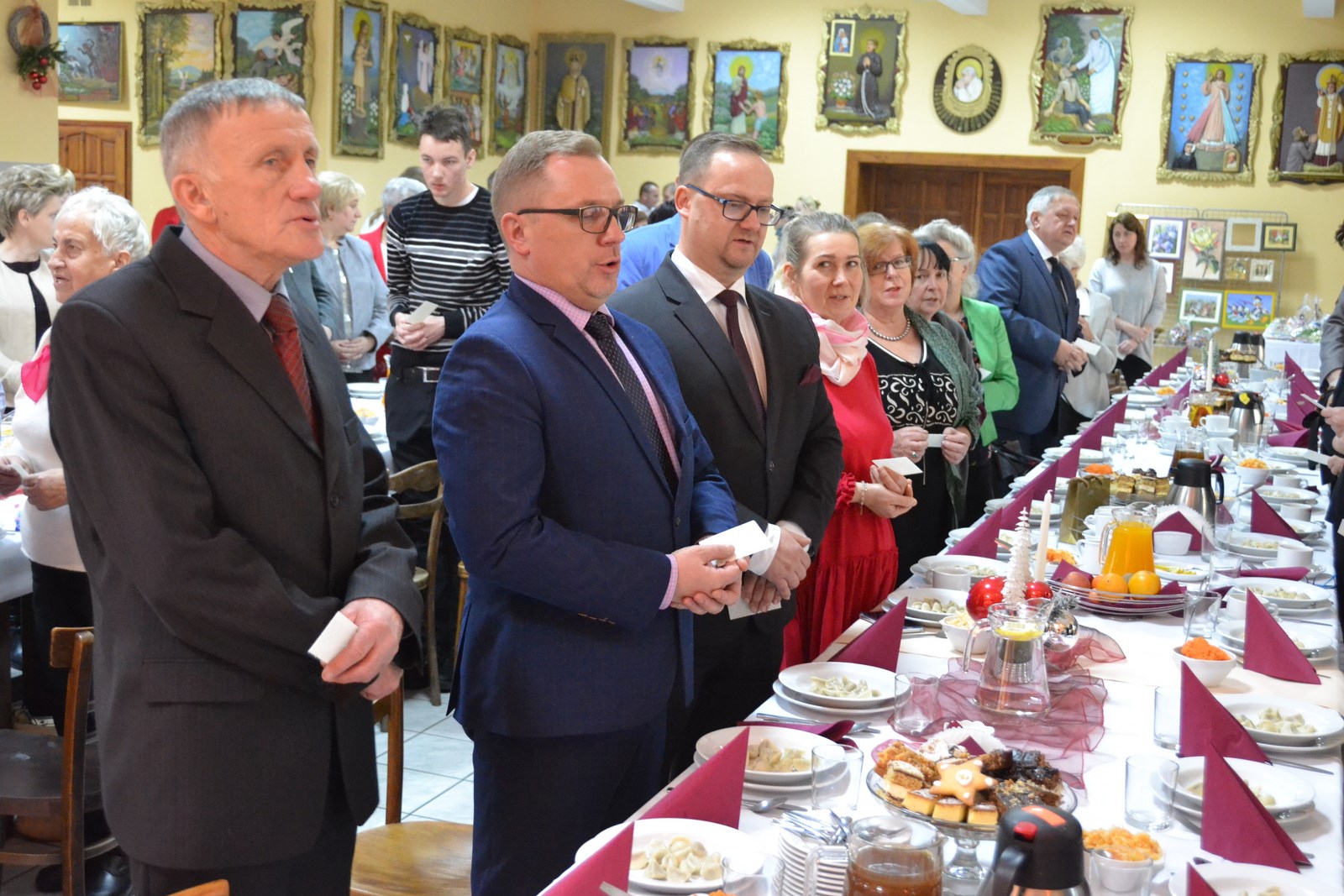 Spotkanie Wigilijne WTZ w Brzesku