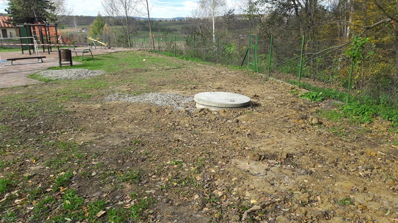 Szkoła i remiza OSP w Chronowie mają w nową studnię