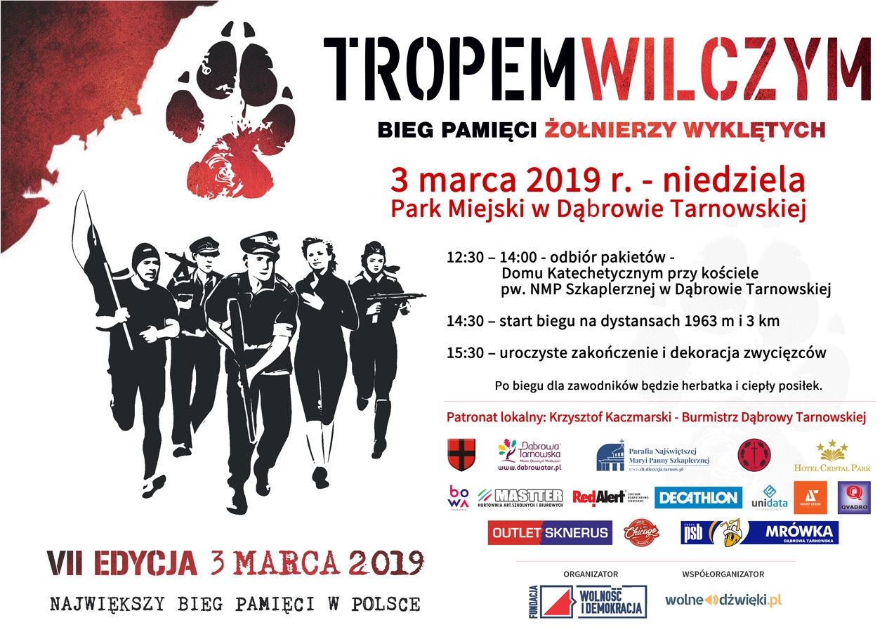 Bieg „Tropem Wilczym” w Dąbrowie Tarnowskiej