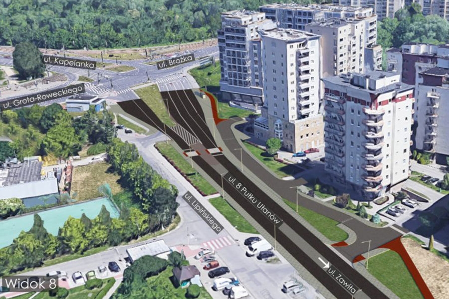Francuzi zaprojektują ul. 8 Pułku Ułanów