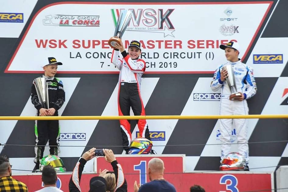 Udane starty tarnowskich kartingowców w WSK Super Master Series