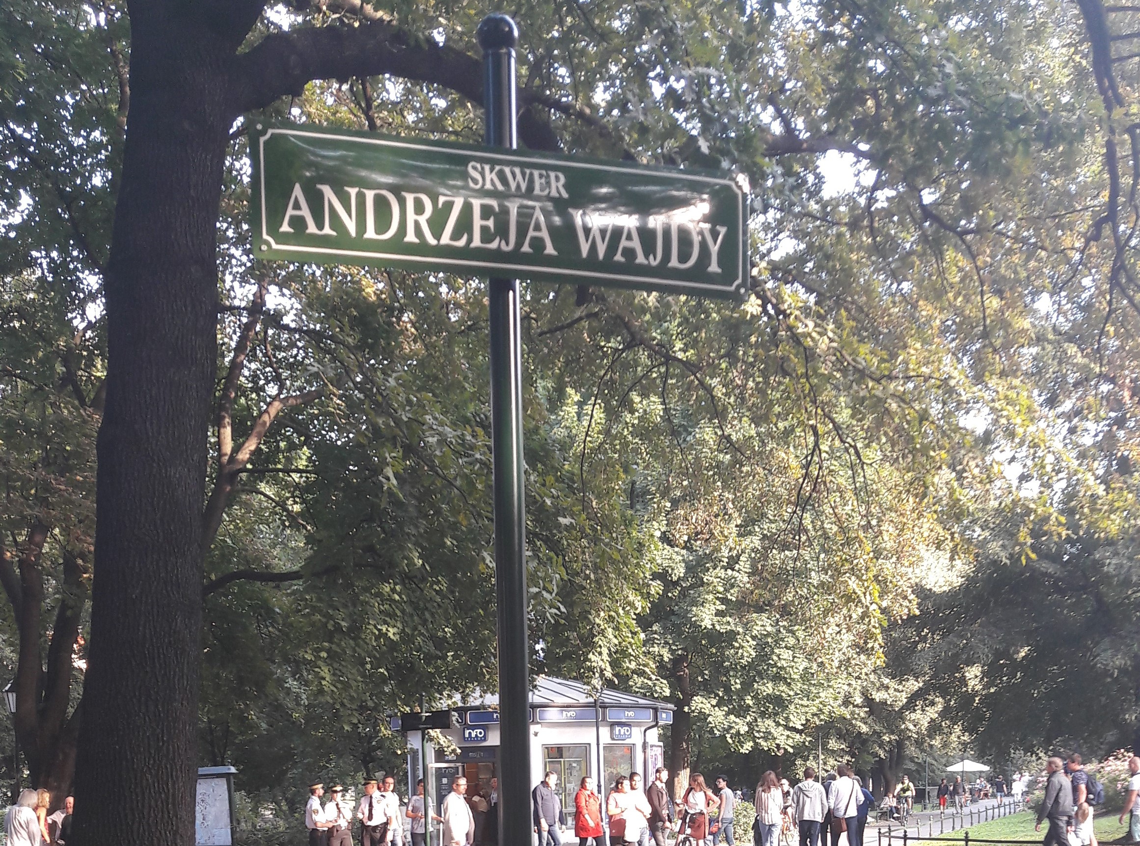 Andrzej Wajda patronem skweru