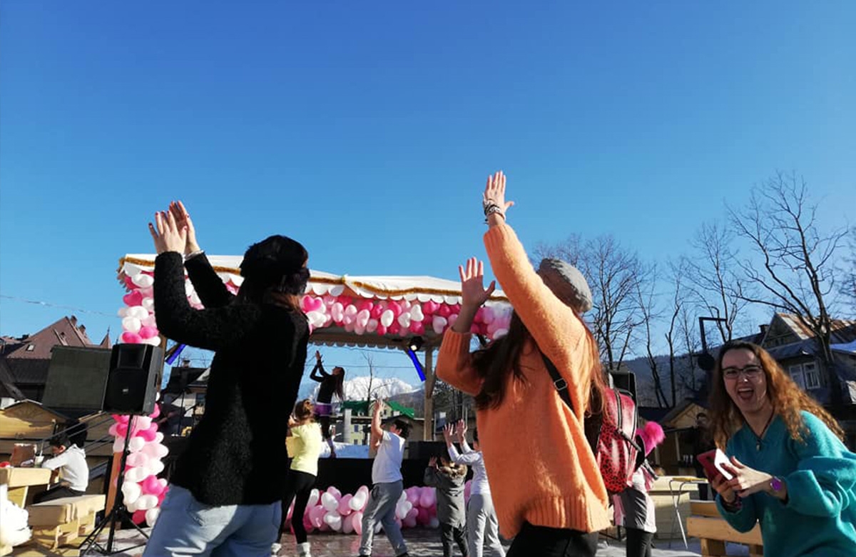 Snow Festiwal w Walentynkowych Kolorach