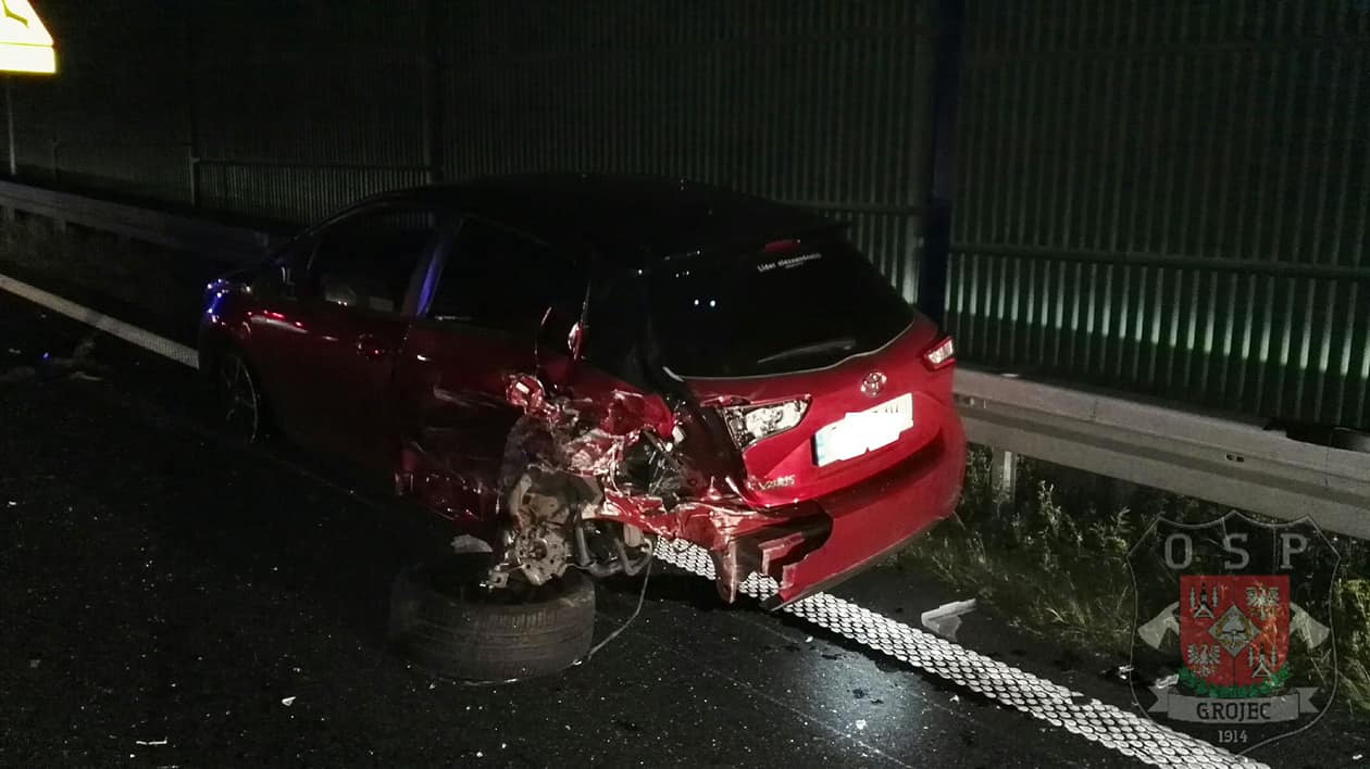 Poważny wypadek na autostradzie A4. Musiał lądować śmigłowiec