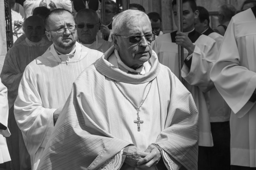 Uroczystości pogrzebowe bp. Tadeusza Pieronka