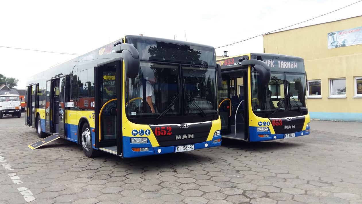 Miejskie autobusy coraz bardziej nowoczesne