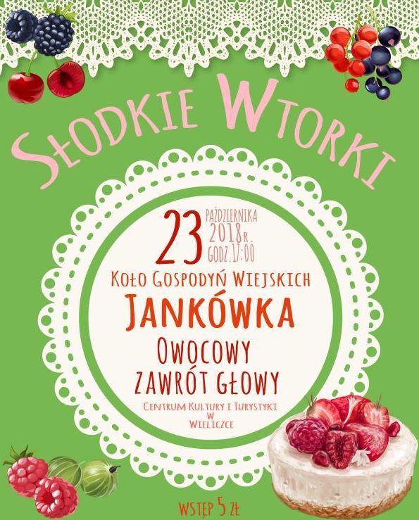 CKiT: SŁODKI WTOREK: Owocowy zawrót głowy