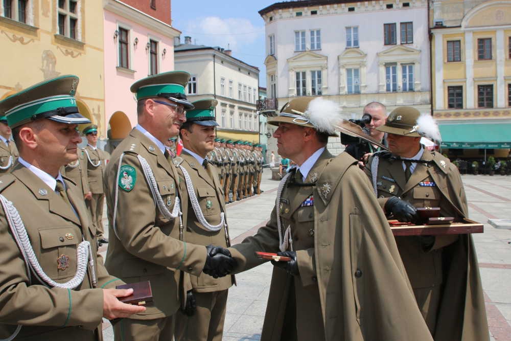 Święto Straży Granicznej na tarnowskim rynku