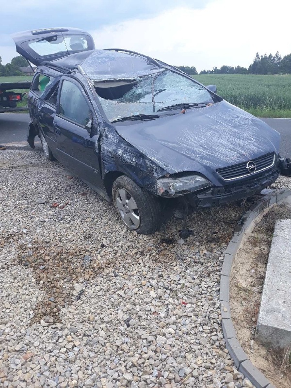 Głębowice. Poważny wypadek. 1,5 roczny chłopczyk cudem nie ucierpiał