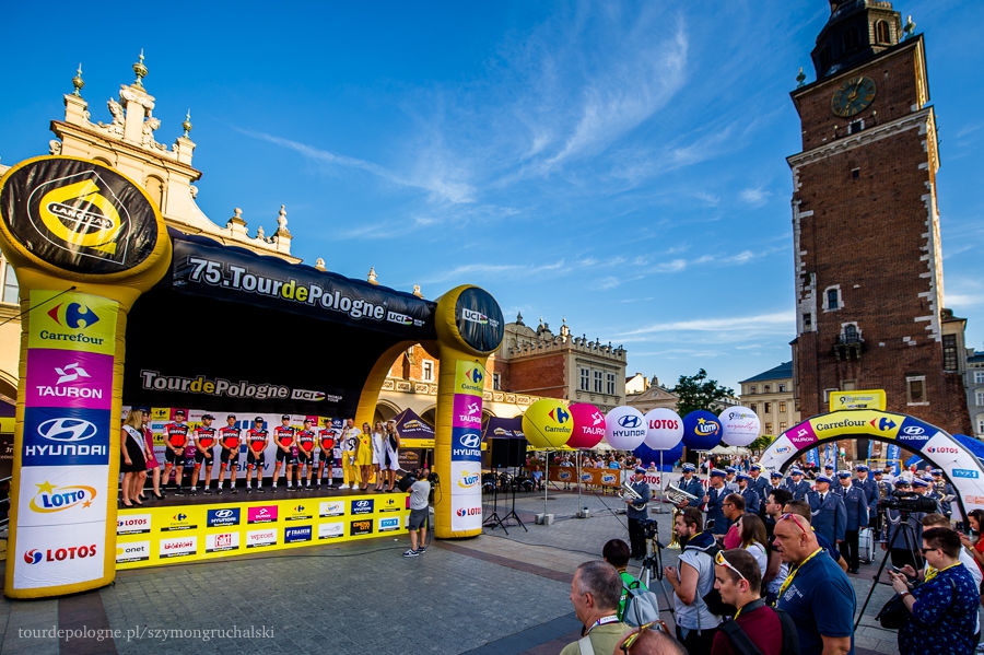 Kraków najpiękniejszym miastem 75. Tour de Pologne
